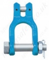 Yoke Grade 10/100 Clevis Shackles for use with 7mm to 16mm Lifting Chain