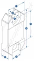 Straightpoint Load Cell Dimensions