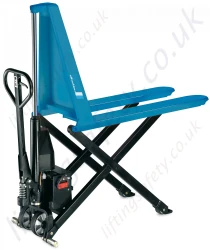 Pfaff "HU HS" & "HU ES" Scissor Type High Lift Pallet Truck. 800mm Lifting Height. Forks 540mm x 1170mm - 1000kg