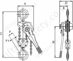 6 tonne Dimensions