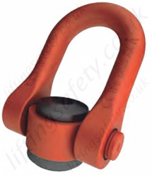 Codipro "WE.DSR" & "WE.DSS" Double Articulated Weld-On Swivel Hoist Ring, Capacities from 2,000 Kg to 10,000 Kg