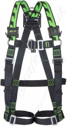 Miller Duraflex MA08 H-Design 2 Point Harness with Front and Rear Anchorage