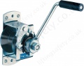 Spur Gear Hand Winch - Zinc Plated or Stainless Steel - 80 or 125kg Capacity