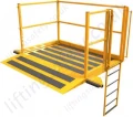 Fork Truck Mounted Lorry Loading Transfer Platform, 1500kg SWL