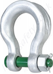 Green Pin P-6033 Bolt Type Sling Shackle, Range from 7 tonne to 1500 tonne