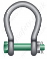Green Pin G-4263 Wide Jaw Bolt Type Bow Shackle - Range from 4.75 tonne to 75 tonne