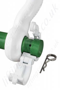 Wrap Clamp Around The Shackle Pin