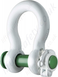 Green Pin P-5365 ROV Shackle with Locking Clamp, Range from 6.5 tonne to 250 tonne