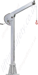 Zinc Plated Davit Arm