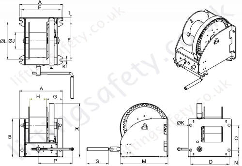 WW-D-FS and WW-D-FSB Dimensional Drawing WW-D-FS and WW-D-FSB Dimensional Drawing