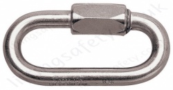 Protecta "AJ507" Steel Delta Quick Link. Breaking Strength 25kN - Gate Opening 16mm 