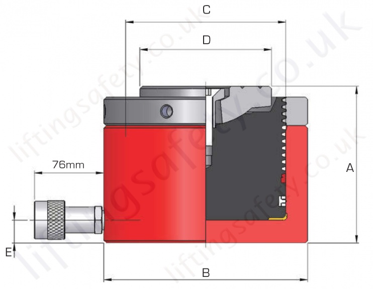 Lock Ring Cylinder Dimensions