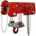Tiger Ultra Low Headroom Chain Hoist with Integrated Geared Trolley, Capacity Range from 1 tonne to 12 tonne