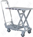 Aluminium Mobile Scissor Lift Table, 100kg Capacity