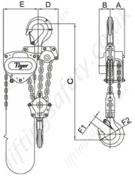 10-0t Tiger Ss20 Dimensions