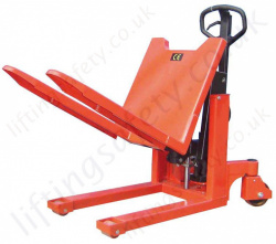 Manual Tilting Pallet Lifter, Capacity 1000kg, Fork Size 560 x 800mm