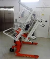 Tilting Pallet Truck In Operation