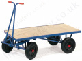 Heavy Duty Flatbed Trolley, Capacity 500kg or 1000kg
