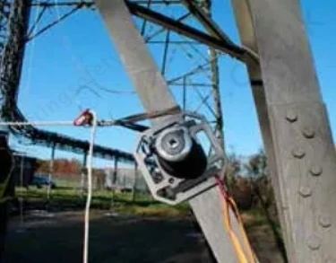 500kg Rigging Winch Mounted Transmission Tower 500kg Rigging Winch Mounted Transmission Tower