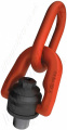 Codipro "TSR" Double Swivel Lifting Point with Ring, Metric or Imperial Threads, Capacities from 300 Kg to 22,000 Kg