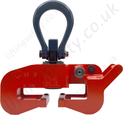 Crosby Universal Beam Clamp, 100% Side Loading in All Directions up to 90°. WLL Range from 3,000kg to 5,000kg
