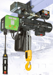 Stahl "ST Ex" ATEX Certified Electric Chain Hoists, with Optional Suspension Type, Range from 125kg to 6300kg