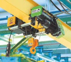 Stahl "SH Ex" and "AS 7 Ex" ATEX Certified Wire Rope Hoists, Range from 1000g to 160,000kg