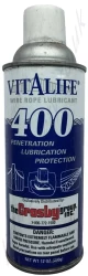 Range of Crosby Vitalife® Penetrating Wire Rope Lubricants