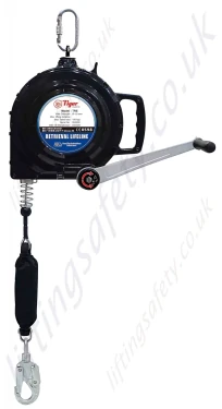 Tiger 'TRE' Revovery Blocks - Inertia Reel With Retrieval Winch to EN360 and EN1496