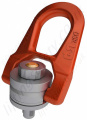Codipro "QL.DSR" Quick Lift Double Swivel Ring, Metric or Imperial Threads, Capacities From 250kg to 2,500kg