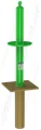 8530872 Sala Flexiguard Flush Mounted Mast Base