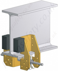 Vetter 'UNI-End Buffer' Universal End Stops - To Suit Hoist Capacities up to 10t, Max. Hoist Weight 1.5t