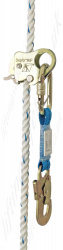 Tractel 'Stopfor MSP' Steel Rope Grab for Vertical & Horizontal Applications, for use with 14mm Stranded Rope