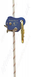 Tractel 'Stopfor KSP' Aluminium Rope Grab, 150kg, for Vertical Applications, for use with 11mm Braided Rope
