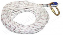 Tractel 'RLX D' 11mm Braided Rope Anchor Line, Length Options 5m to 50m