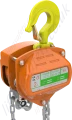 Hacketts offshore/underwater corrosion resistant manual chain block with quad pawls (QP) for finer adjustment and increased safety. 0.5t to 50t.