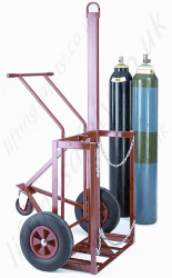 Double Cylinder Lifting Trolleys, Capacity 250kg