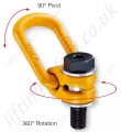 Yoke Swivel Lifting Point Pivot And Rotation