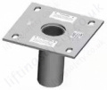 Xtirpa IN-2114 Zinc Plated Flush Fit Base for use with 610mm Reach Arms