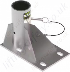 Xtirpa IN-2005 304 Stainless Steel Floor Base for use with 610mm Reach Arms