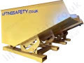 2 Forklift Tipping Skips Close Up