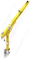 Xtirpa IN-2197 Davit with Mast and Wall Mount Socket
