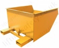 Low Loading Fork Truck Mounted Skips 180 Litre to 1500 Litres - 840kg to 1200kg