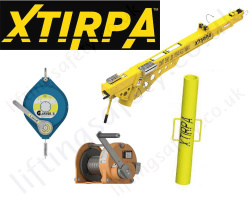 Xtirpa 2450mm Reach Standard Davit Kits (Base not included)
