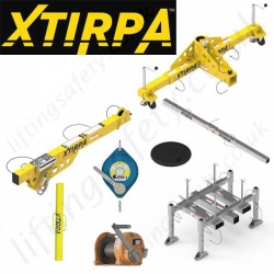 Xtirpa Static Cart 1200mm Reach Counterweight Davit Kits