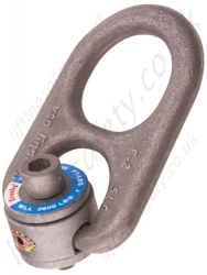 Crosby 'HR1000CT' Cold Tuff Heavy Duty Swivel Hoist Ring, Metric & Imperial Thread option, WLL Range from 850kg 16,500kg