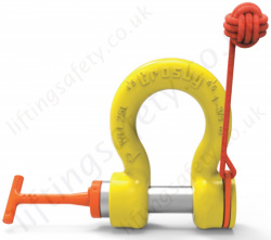 Crosby 'G2100' Release & Retrieve ROV Shackle with QUIC Thread Bolt, WLL Range from 9500kg to 85,000kg