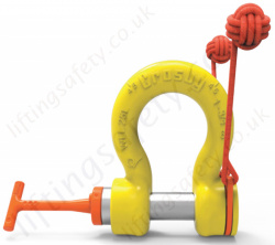 Crosby 'G2110' Release & Retrieve ROV Shackle with Non - Thread Bolt, WLL Range from 9500kg to 85,000kg
