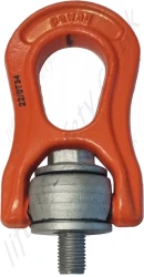 Pewag "PLBW Beta" Bolt-on Swivel Lifting Point. Metric or Imperial Thread. WLL Range from 0.3t upto 15t