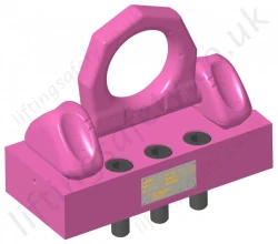 RUD "VRBG" Bolt-on Load Ring Plate, WLL Range from 31. tonne to 100 tonne